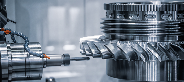 Gépi forgácsolt alkatrész fotó